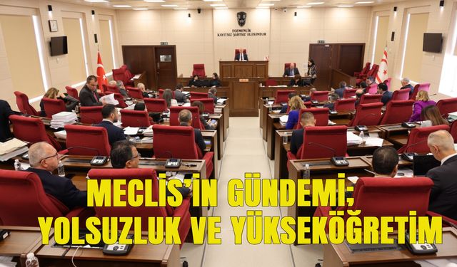 Meclis’te gündem maddelerini konuşuldu