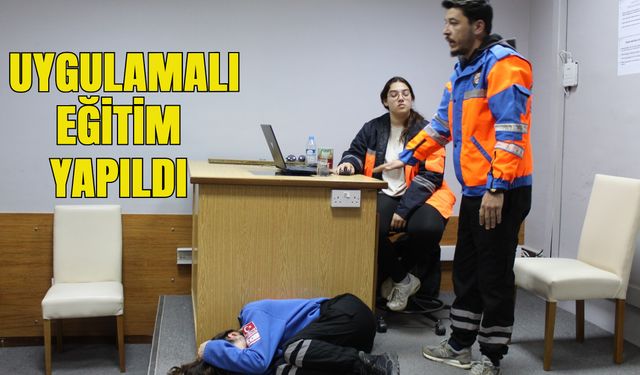 DAÜ-KUT iş birliğinde deprem farkındalığı eğitimi yapıldı