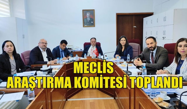 Yükseköğretim Kurumları ve YÖDAK’ın Araştırılmasına İlişkin Meclis Araştırma Komitesi toplandı