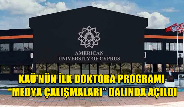 KAÜ’nün ilk doktora programı “medya çalışmaları” dalında açıldı