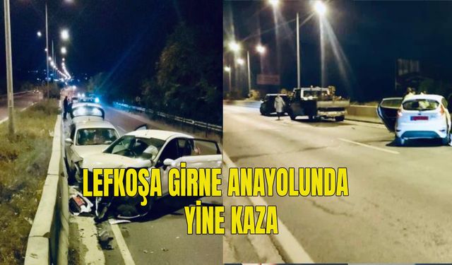 Yine Lefkoşa-Girne Anayolu, Yine Kaza