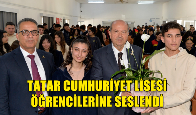 Cumhurbaşkanı Tatar: “Varlığımız, devletimizle devam edecek. Devletimizden taviz vermeyeceğiz”