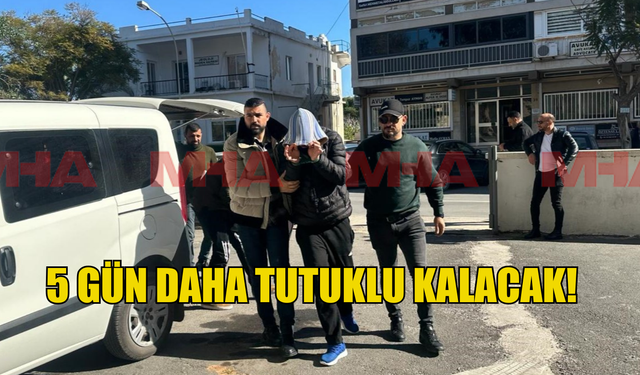 Uyuşturucu zanlısı 5 gün daha tutuklu kalacak