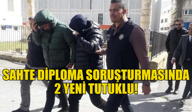 Sahe diloma soruşturmasında 2 yeni tutuklama!