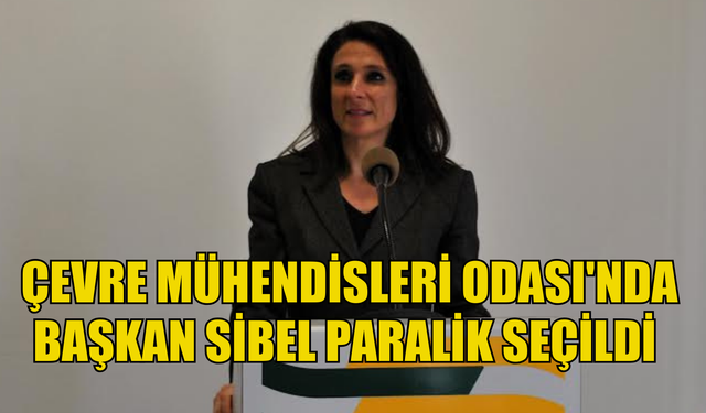 KTMMOB Çevre Mühendisleri Odası'nda Yeni Başkan Sibel Paralik Seçildi