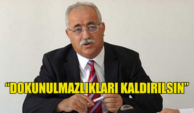 BKP Başkanı İzcan, yolsuzluk iddialarında adı geçen milletvekillerinin dokunulmazlıklarının kaldırılmasını istedi