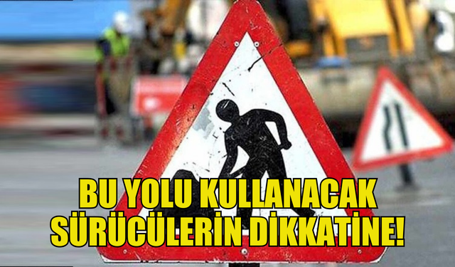 Güvercinlik Kavşağı-Gazimağusa girişi yol güzergâhı arasında orta refüj bakım ve temizlik faaliyetleri yapımına yarın başlanıyor