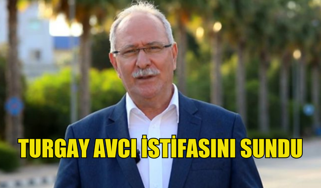 Turgay Avcı istifasını sundu!