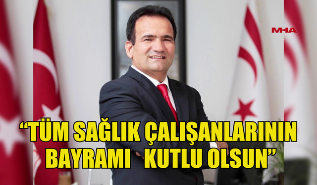 Katip Demir : "Tüm sağlık çalışanlarının tıp bayramını kutlarım"