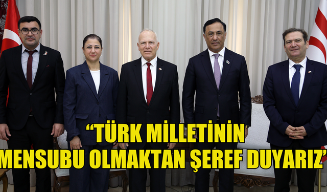 Töre: “Türk milletinin mensubu olmaktan şeref duyarız”