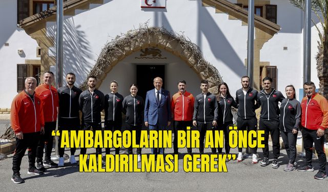 Tatar, Türkiye Karate Federasyonu heyetini kabul etti