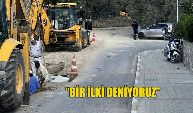 Murat Şenkul: Doğanköy yeni kanalizasyon hattı çalışmalarında bir ilki deniyoruz