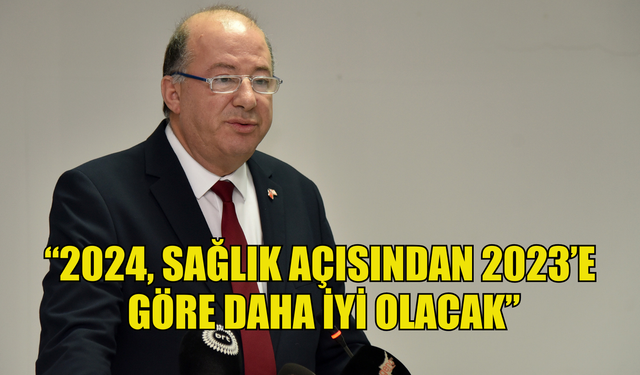 Dinçyürek, Tıp Töreni’nde konuştu: “2024, sağlık açısından 2023’e göre daha iyi olacak”