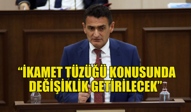 Dursun Oğuz : " İkamet Tüzüğü konusunda değişiklik getirilecek"