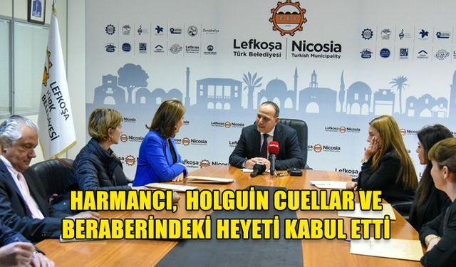 Başkan Harmancı, BM Genel Sekreteri’nin Kıbrıs Kişisel Temsilcisi Cuellar’ı Kabul Etti