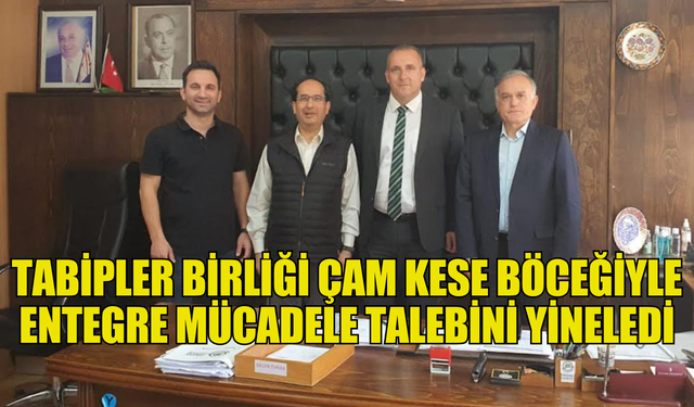 Tabipler Birliği çam kese böceğiyle entegre mücadele talebini yineledi