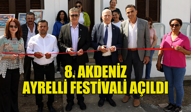 8. Akdeniz Ayrelli Festivali açıldı