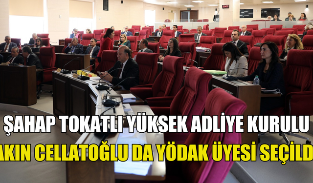 Şahap Tokatlı Yüksek Adliye Kurulu, Akın Cellatoğlu da YÖDAK üyesi seçildi