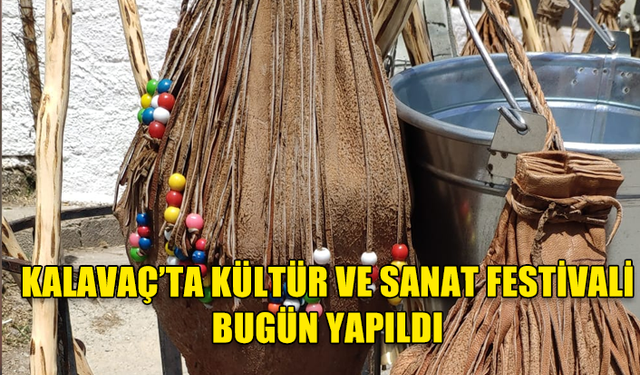 9.KALAVAÇ KÜLTÜR VE SANAT FESTİVALİ GERÇEKLEŞTİRİLDİ