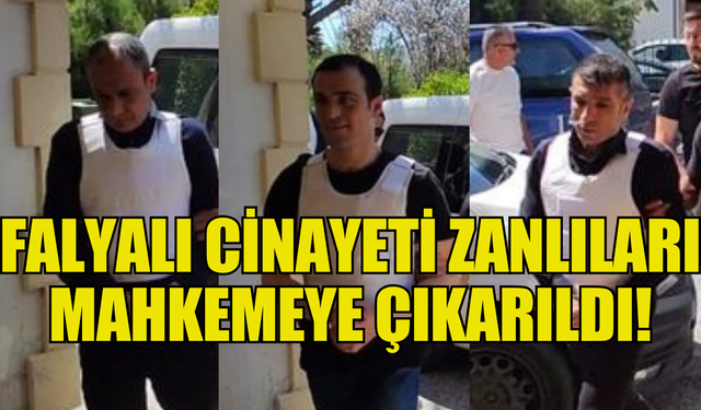 Falyalı cinayetinin zanlıları Girne'de mahkemeye çıkarıldı