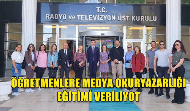 Öğretmenlere, Ankara'da "Medya Okuryazarlığı" eğitimi veriliyor