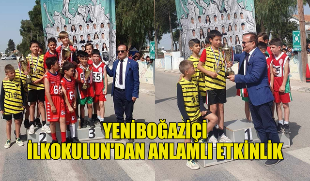 Yeniboğaziçi İlkokulu'ndan anlamlı etkinlik