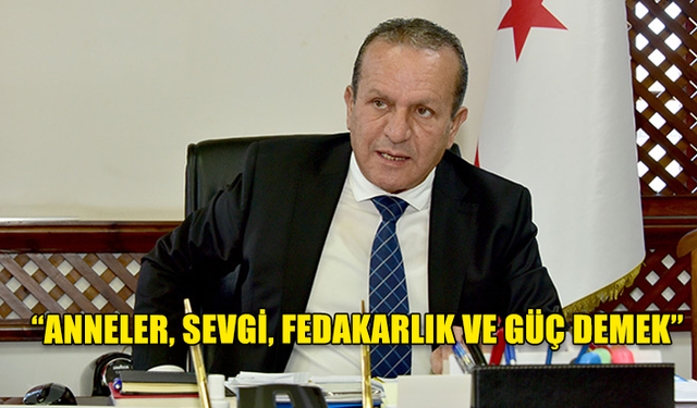 FİKRİ ATAOĞLU, ANNELER GÜNÜ DOLAYISIYLA MESAJ YAYIMLADI