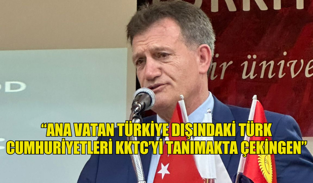 ARIKLI:“ANA VATAN TÜRKİYE DIŞINDAKİ TÜRK CUMHURİYETLERİ KKTC’Yİ TANIMAKTA ÇEKİNGEN”