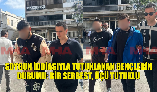 SUÇ İDDİASIYLA TUTUKLANAN GENÇLERİN DURUMU: BİR SERBEST, ÜÇÜ TUTUKLU