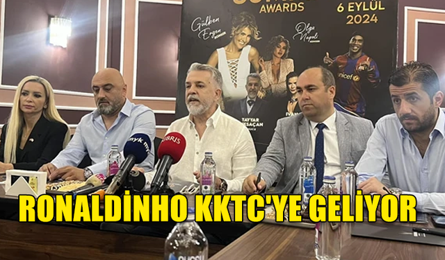 RONALDİNHO KKTC'YE GELİYOR