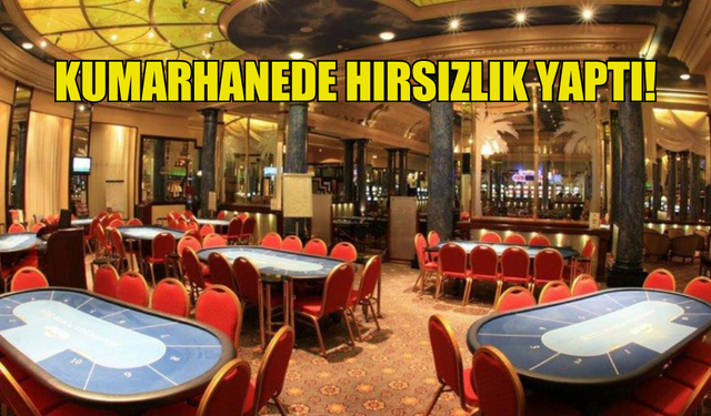 KUMARHANEDE HIRSIZLIK YAPTI!