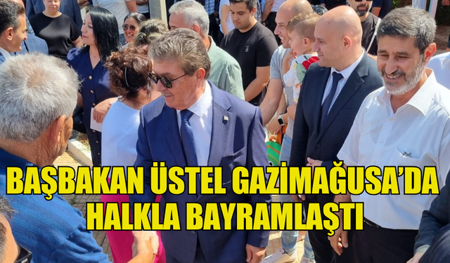 UBP GAZİMAĞUSA İLÇESİ BAYRAMLAŞMA TEBRİĞİNDE YOĞUNLUK YAŞANDI