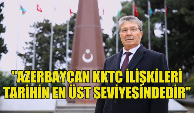 BAŞBAKAN ÜNAL ÜSTEL BAKÜ'DE...