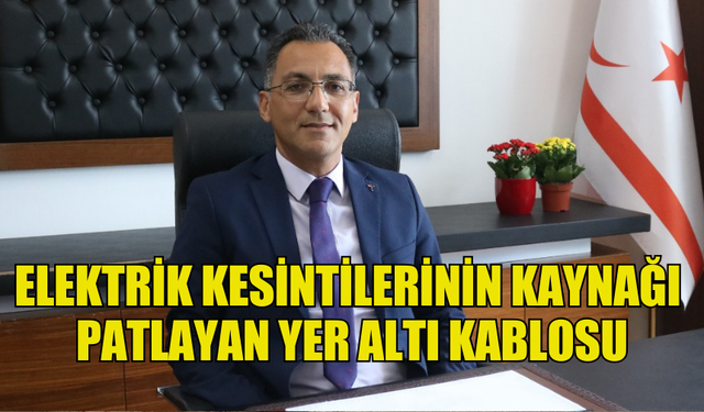 GÖNYELİ-ALAYKÖY BÖLGELERİNDEKİ ELEKTRİK KESİNTİSİ DÜN AKŞAM PATLAYAN YER ALTI KABLOSUNDAN KAYNAKLANIYOR