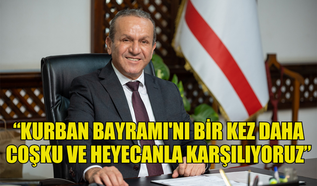 ATAOĞLU, RAMAZAN BAYRAMI DOLAYISIYLA MESAJ YAYIMLADI