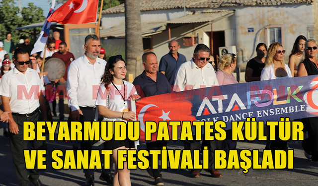 10. BEYARMUDU BELEDİYESİ PATATES, KÜLTÜR VE SANAT FESTİVALİ BAŞLADI