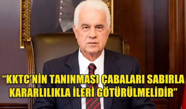 DERVİŞ EROĞLU’NDAN 50. YIL DÖNÜMÜ MESAJI: “RUMLARLA BİR YERE VARMAK MÜMKÜN DEĞİL”