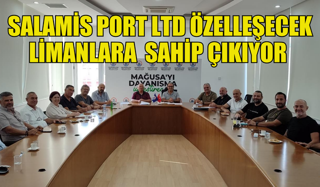 SALAMİS PORT LTD, MAĞUSA VE GİRNE LİMANLARINI YENİLEMEK İÇİN İHALEYE KATILACAK