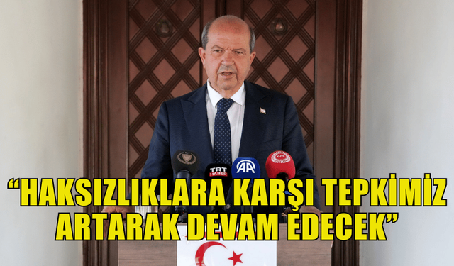 TATAR, STEWART İLE GÖRÜŞMESİNİN ARDINDAN KONUŞTU