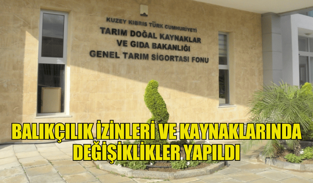 BALIKÇILIK İZİNLERİ VE SÜRDÜRÜLEBİLİR KULLANIM TÜZÜĞÜ'NDE BAZI MADDELERDE DEĞİŞİKLİK YAPILDI