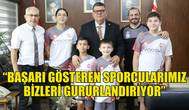 BEROVA: “BAŞARI GÖSTEREN SPORCULARIMIZ BİZLERİ GURURLANDIRIYOR”