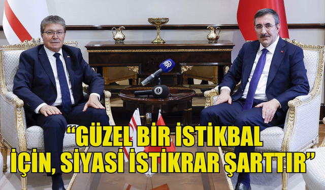 BAŞBAKANLIK, BAŞBAKAN ÜSTEL’İN TC CUMHURBAŞKANI YARDIMCISI YILMAZ İLE GÖRÜŞMESİNE İLİŞKİN AÇIKLAMA YAPTI