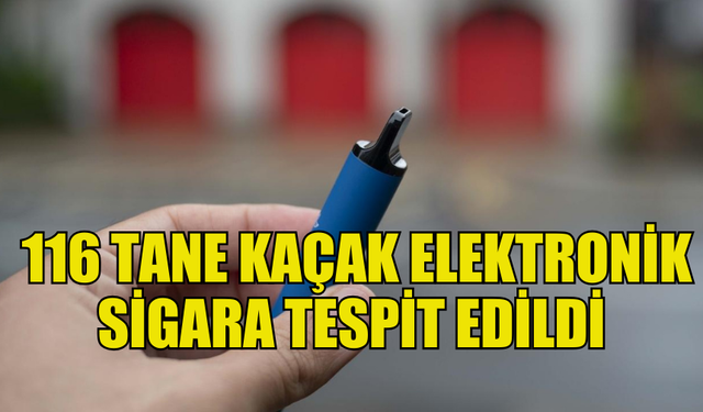 LEFKOŞA VE GÖNYELİ’DE TASARRUFUNDA 116 ELEKTRONİK SİGARA VE BİR ADET DE SİGARA LİKİTİ TESPİT EDİLEN İKİ KİŞİ TUTUKLANDI