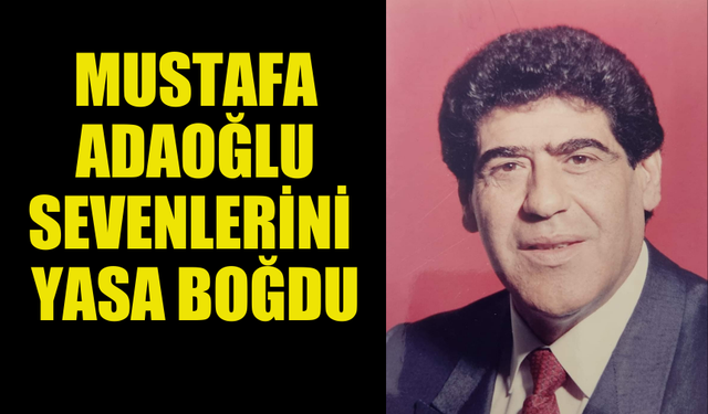 ACI KAYIP! MUSTAFA ADAOĞLU SEVENLERİNİ YASA BOĞDU...