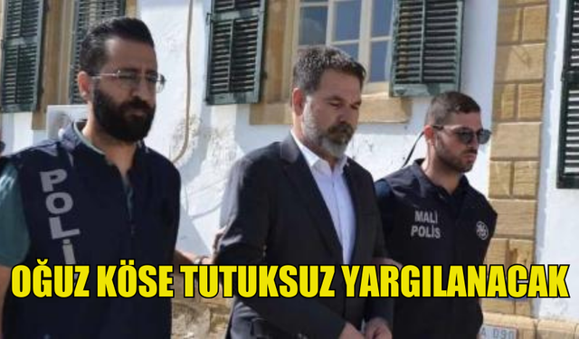 OĞUZ KÖSE TEMİNATA BAĞLANDI