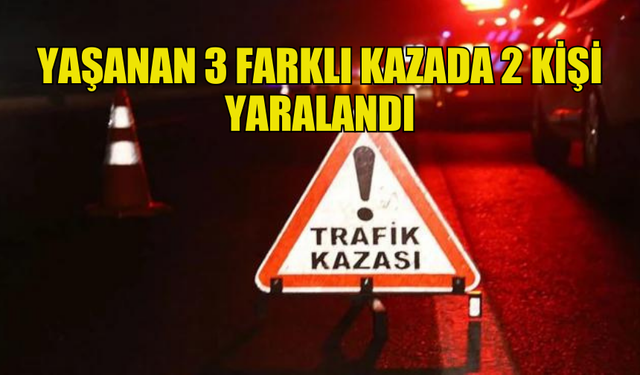 GİRNE VE LEFKOŞA'DA TRAFİK KAZALARI MEYDANA GELDİ