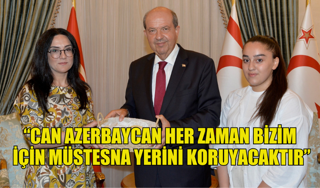 TATAR, AZERBAYCAN ZAFER ŞEHİT AİLELERİ DERNEĞİ HEYETİNİ KABUL ETTİ