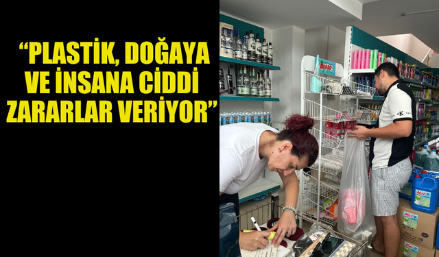 ÇEVRE DAİRESİ, PLASTİK DENETİMLERİNİ SÜRDÜRÜYOR