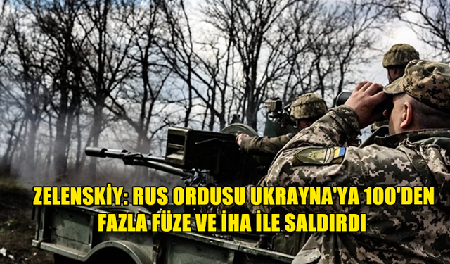 UKRAYNA: "RUSYA'NIN İHA SALDIRISININ İKİNCİ DALGASI BAŞLADI"