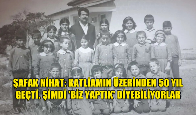 ESKİ RUM BAKAN MARKULLİ'NİN KATLİAM İTİRAFINA KONU OLAN FOTOĞRAFTAKİ TANIK ŞAFAK NİHAT...